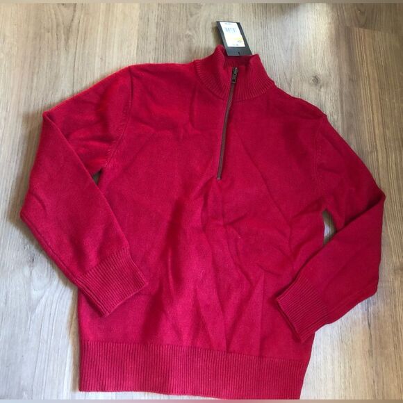 📳 Art Class | Quarter Zip Knit Sweater - Picture 1 of 3